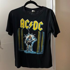 AC/DC who made who 1986 single stitch tour tee